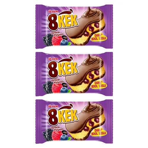 Ülker Dankek 8 Kek Orman Meyveli