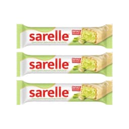 Sarelle Beyaz Çikolata Kaplı Antep Fıstıklı Gofret