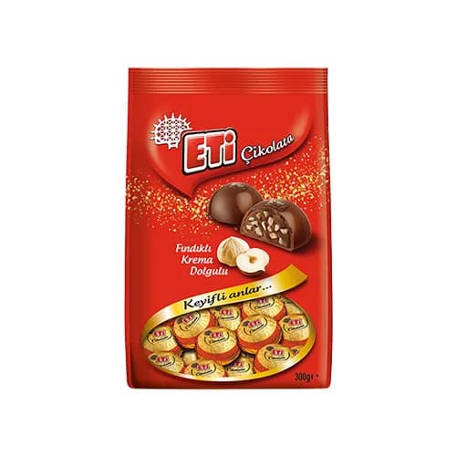 Eti Fındıklı Krema Dolgulu Çikolata