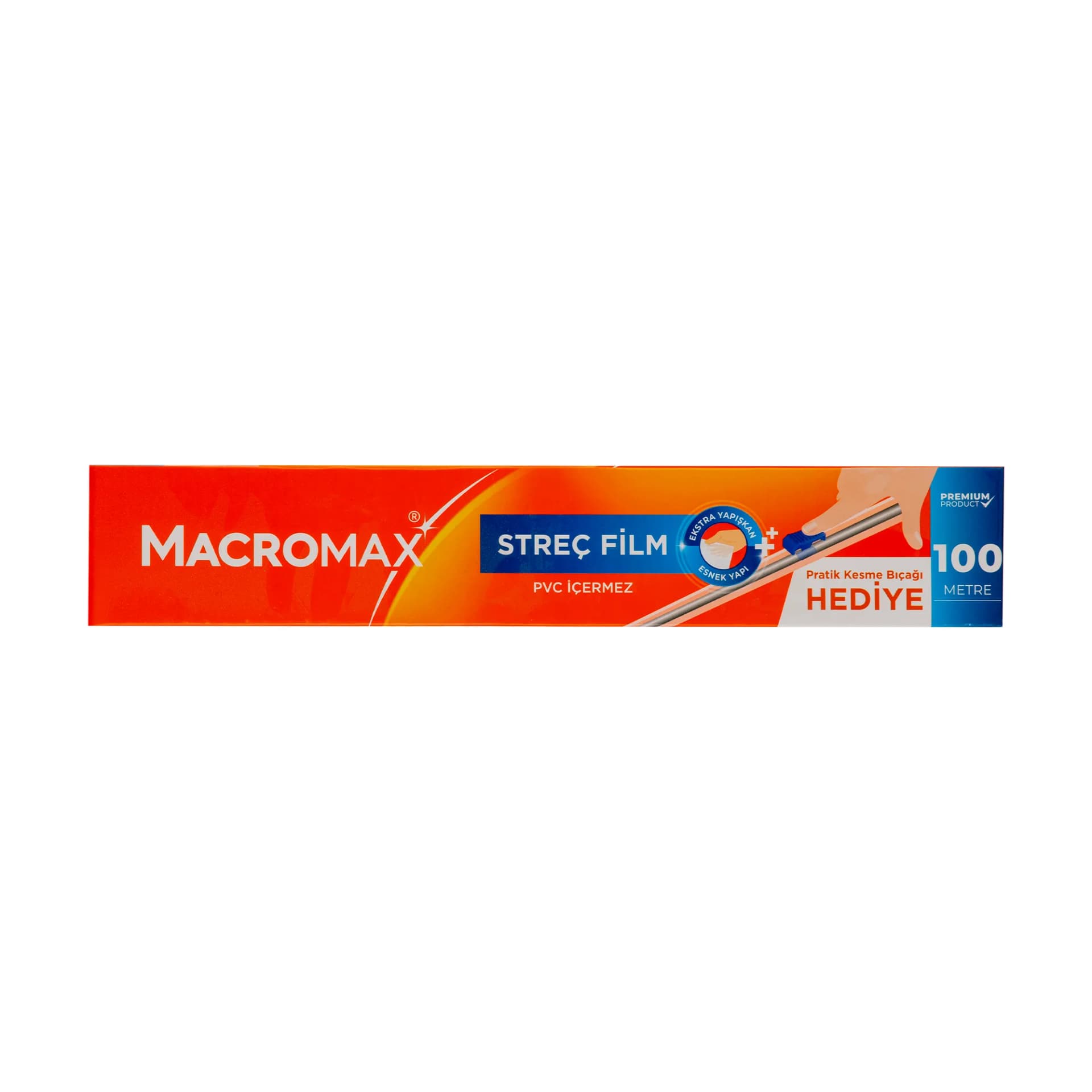 Macromax Streç Film Kesme Bıçak Hediyeli
