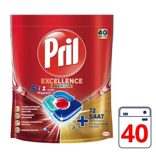 Pril Excellence Premium 5'i 1 Arada