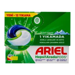 Ariel Hepsi1Arada PODS® Kapsül Deterjan Beyazlar ve Renkliler