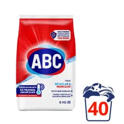 ABC Matik Toz Deterjan Beyazlar ve Renkliler