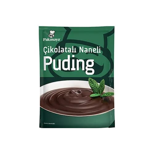 Pakmaya Çikolatalı Naneli Puding