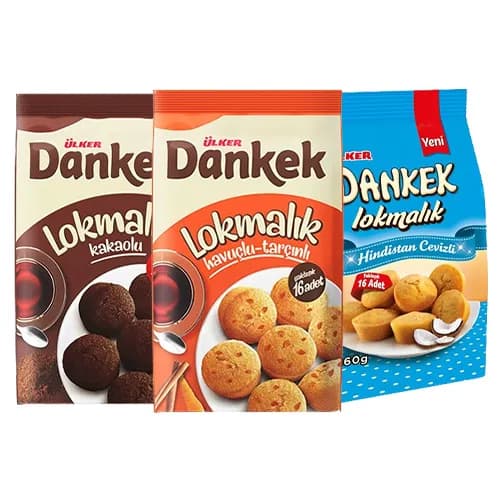 Ülker Dankek Lokmalık Üçlüsü