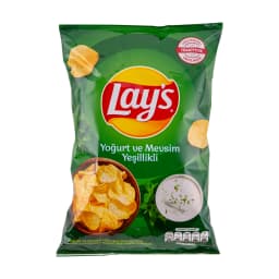Lay’s Yoğurt ve Mevsim Yeşillikli Patates Cipsi Süper Boy