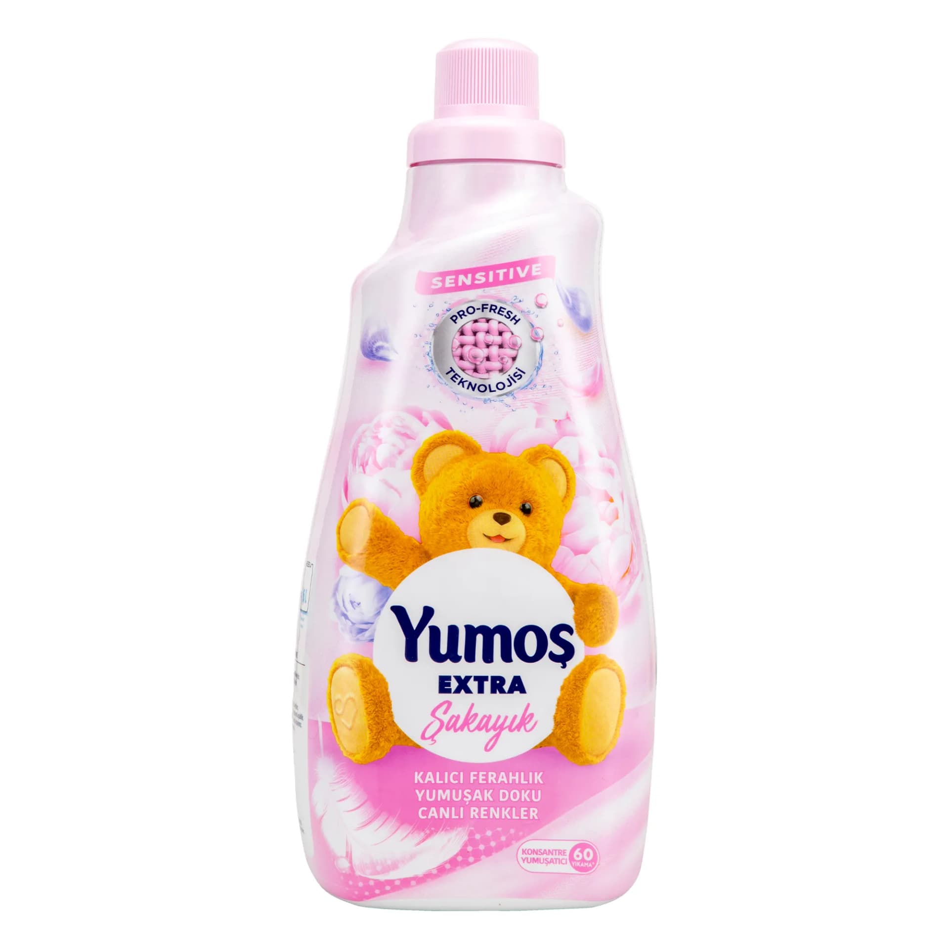 Yumoş Extra Konsantre Çamaşır Yumuşatıcı Şakayık 60 Yıkama