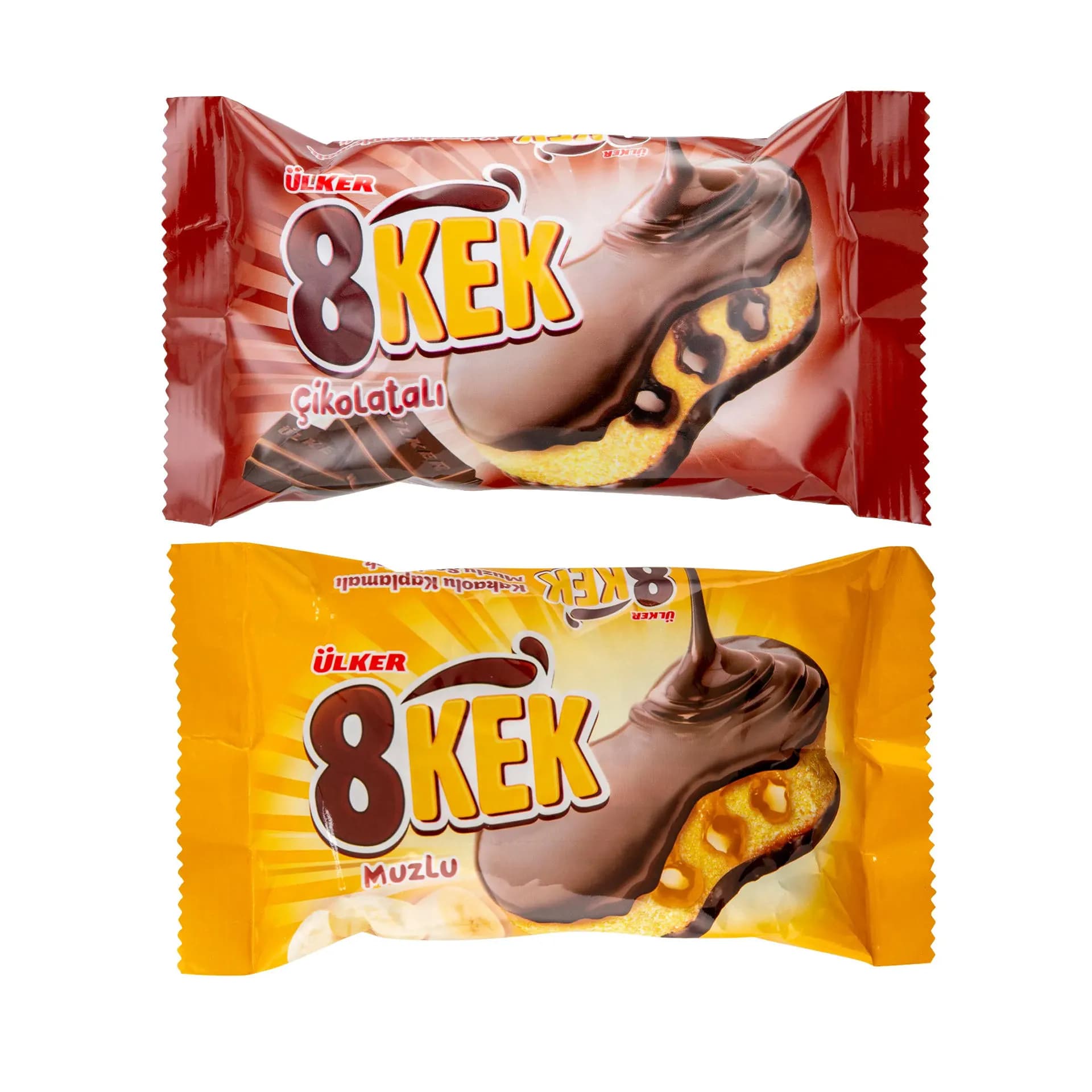 Ülker 8 Kek Çikolatalı & Muzlu Paketi