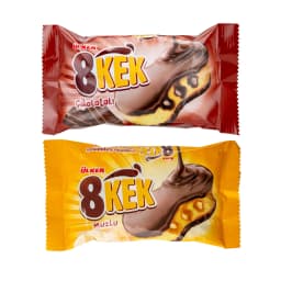 Ülker 8 Kek Çikolatalı & Muzlu Paketi