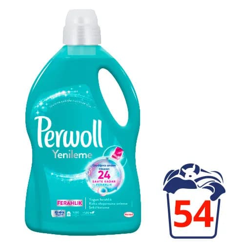 Perwoll Yenileme Sıvı Çamaşır Deterjanı 54 Yıkama