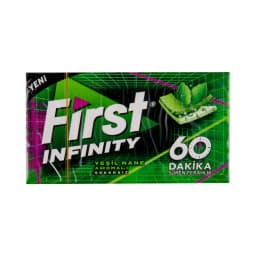 First 60 Dk Yeşil Nane Aromalı Şekersiz Sakız