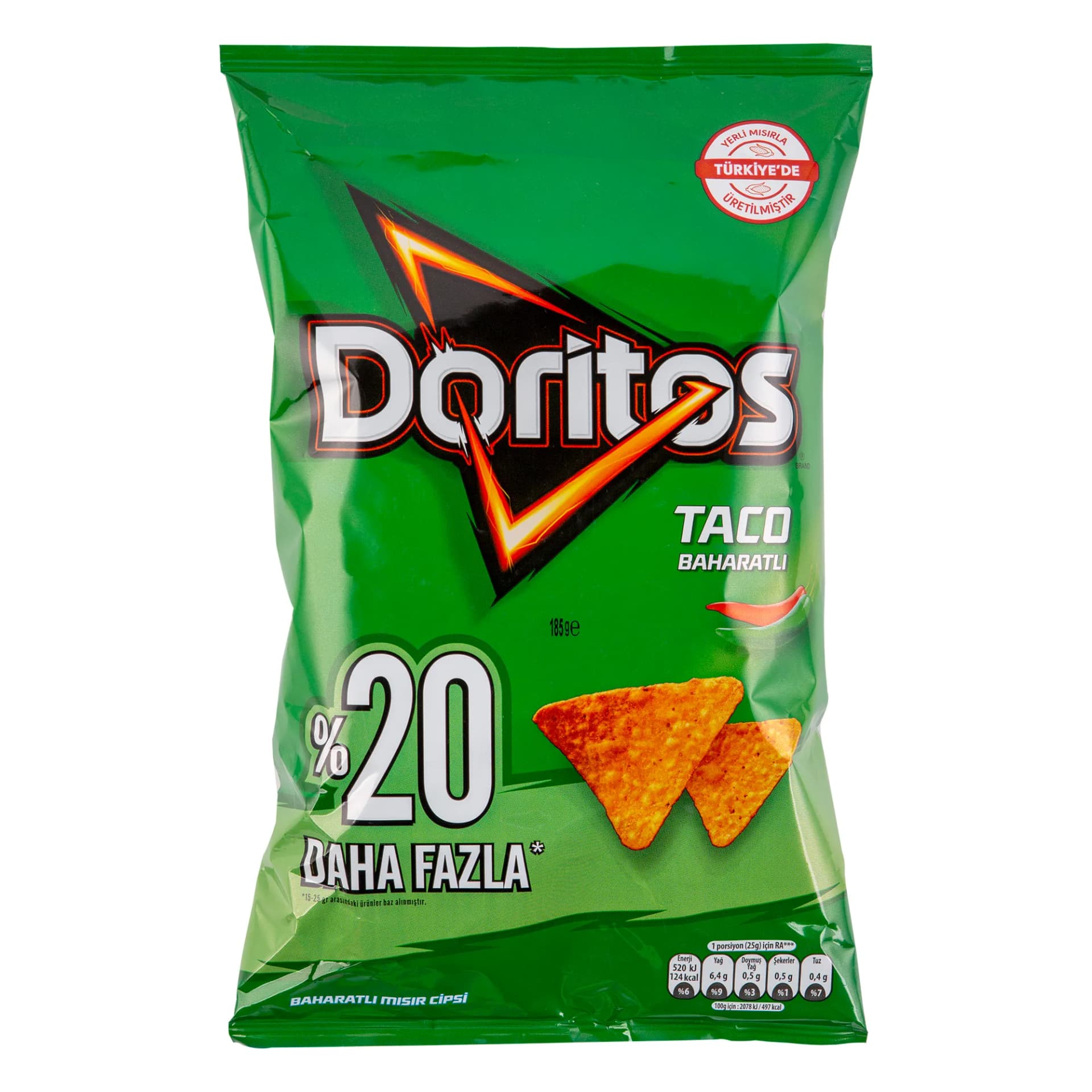 Doritos Taco Baharatlı Mısır Cipsi Parti Boy