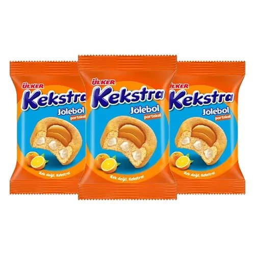 Ülker Kekstra Jölebol Portakal Jöleli Kek