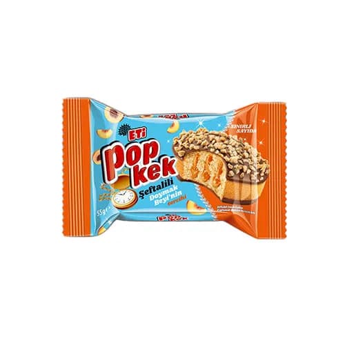 Eti Popkek Şeftalili Kek