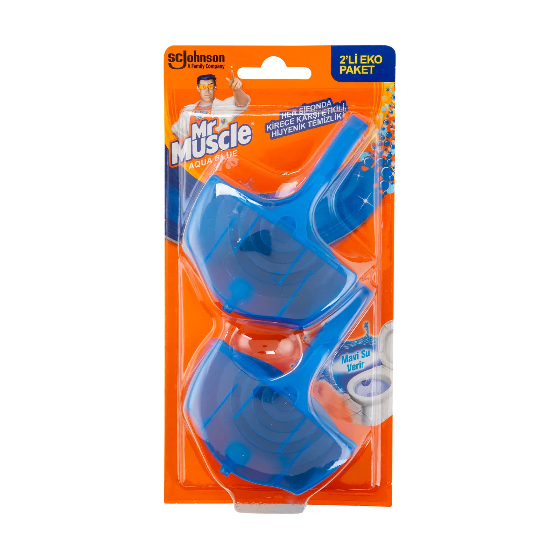 Mr Muscle Klozet Bloğu Aqua Blue