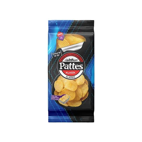 Pattes Tırtıklı Klasik Patates Cipsi