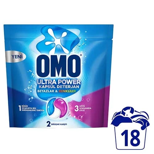 Omo Kapsül Beyazlar ve Renkliler