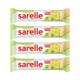 Sarelle Beyaz Çikolata Kaplı Antep Fıstıklı Gofret