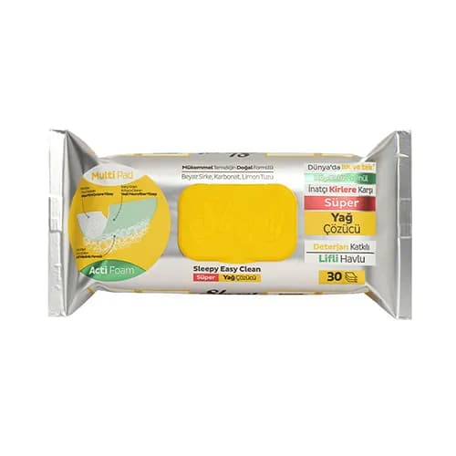 Sleepy Easy Clean Süper Yağ Çözücü Temizlik Havlusu
