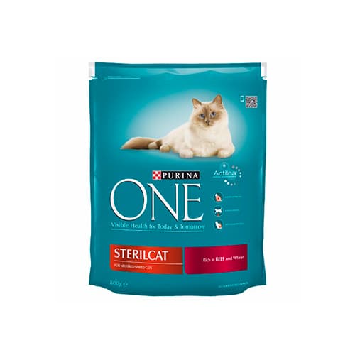 Purina One Kısırlaştırılmış Kedi Maması Sığır Etli