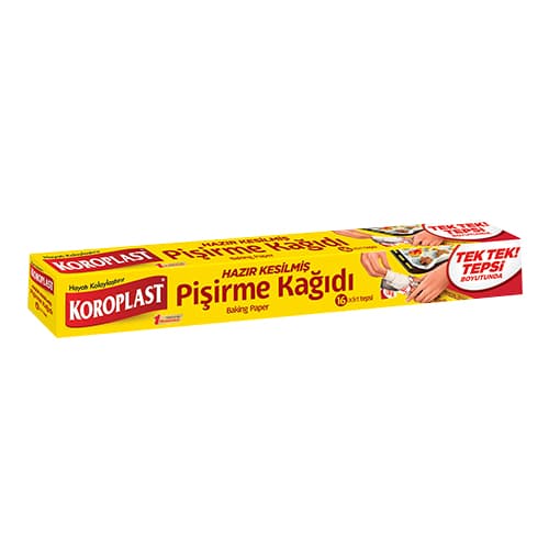 Koroplast Hazır Kesilmiş Pişirme Kağıdı