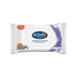 Activex Antibakteriyel Hassas Islak Mendil