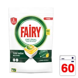 Fairy Hepsi Bir Arada Bulaşık Makinesi Deterjanı Kapsülü
