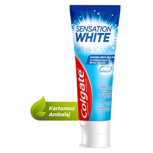 Colgate Sensation White Kartonsuz Diş Macunu