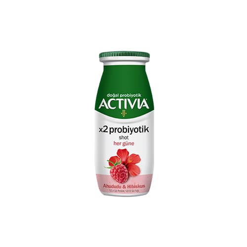 Activia Shot Ahududu & Hibiskus Probiyotikli İçecek