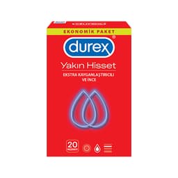 Durex Yakın Hisset İnce Prezervatif