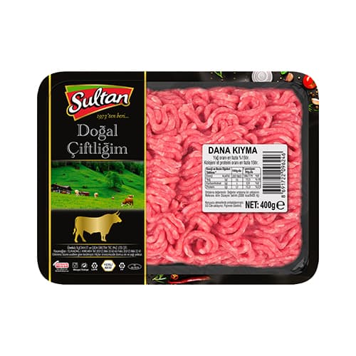 Sultan %15 Yağlı Dana Kıyma