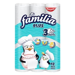Familia Plus 3 Katlı Kağıt Havlu