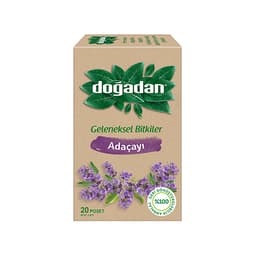 Doğadan Adaçayı Poşet Çayı