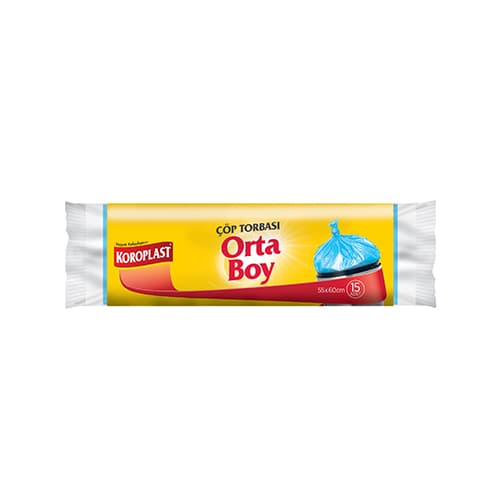 Koroplast Güçlü Çöp Torbası Orta Boy