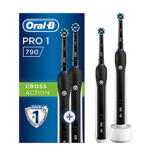Oral-B Pro 790 Siyah Şarj Edilebilir Diş Fırçası Avantaj Paketi