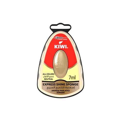 Kiwi Ekspres Partlatıcı Ayakkabı Temizleme Süngeri Naturel