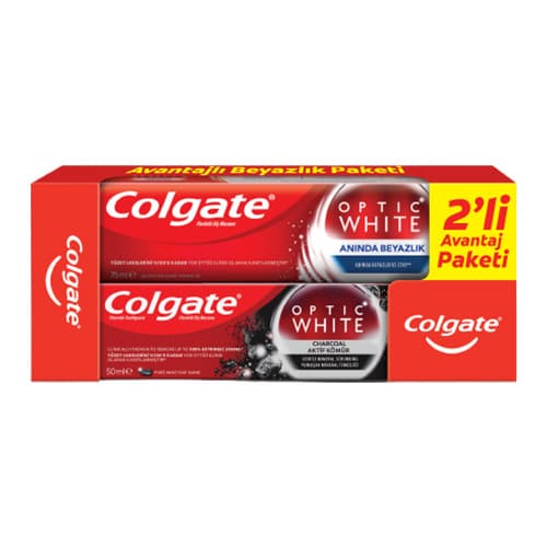 Colgate Optik Beyaz Diş Macunu Paketi