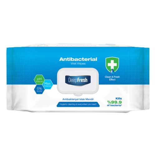 Deepfresh Antibakteriyel Islak Mendil