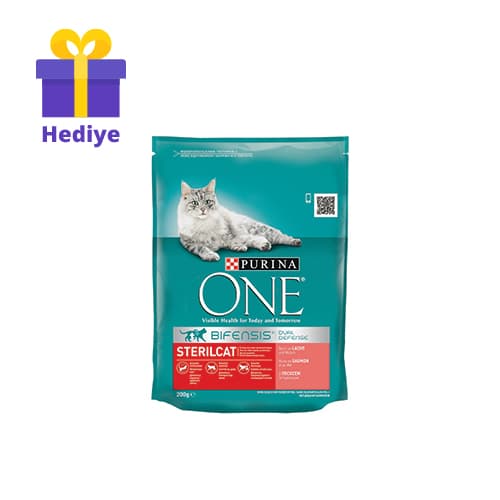 Purina One Kısırlaştırılmış Kedi Maması Somonlu