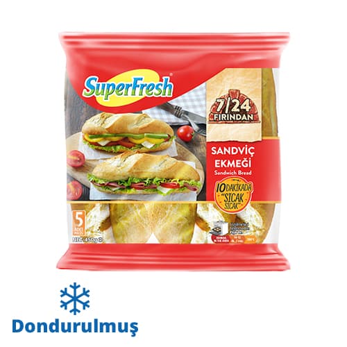 Superfresh Fırından Sandviç Ekmeği