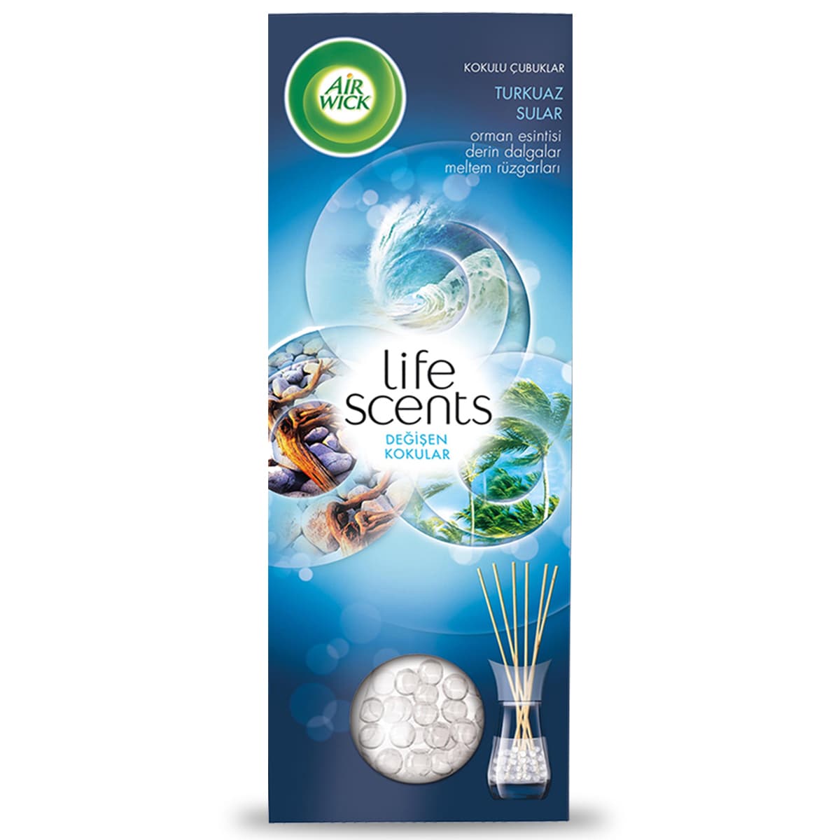 Air Wick Kokulu Çubuk Oda Kokusu Turkuaz Sular
