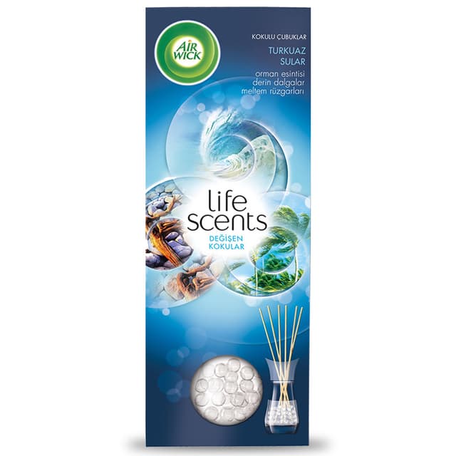 Air Wick Kokulu Çubuk Oda Kokusu Turkuaz Sular