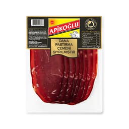 Apikoğlu Çemeni Sıyrılmış Pastırma