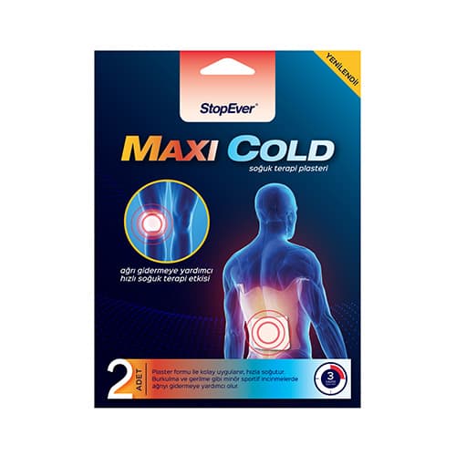 StopEver Maxi Ağrı Gidermeye Yardımcı Soğuk Terapi Plasteri