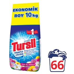 Tursilmatik Toz Çamaşır Deterjanı Taze Kır Çiçekleri 66 Yıkama