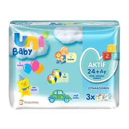Uni Baby Aktif Oyna & Öğren Islak Havlu