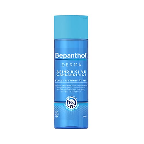 Bepanthol Derma Arındırıcı & Canlandırıcı Günlük Yüz Temizleme Jeli