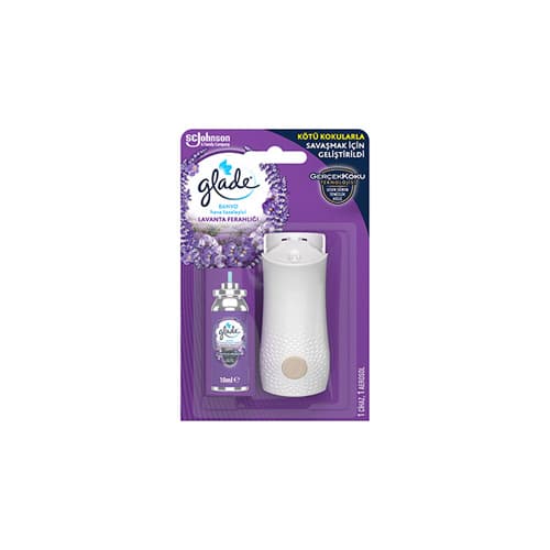 Glade Banyo Hava Tazeleyici Lavanta & Sprey Cihaz