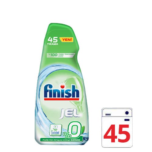 Finish %0 Bulaşık Makinesi Konsantre Jel Deterjan
