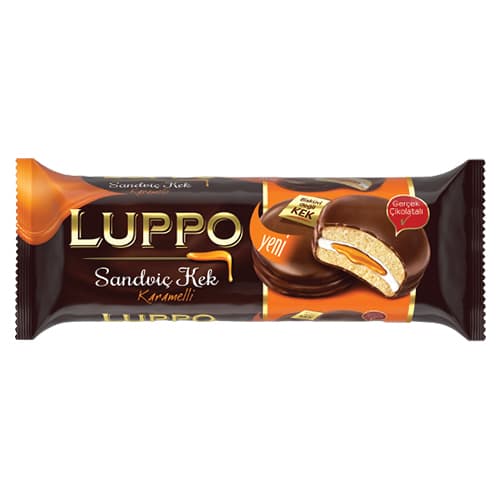 Luppo Karamelli Sandviç Kek